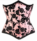 Corset Underbust Rosa Floral