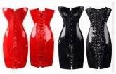 Long Corset em Vinil
