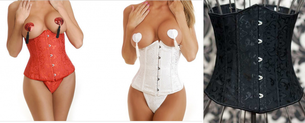 Corset Underbust Bordado